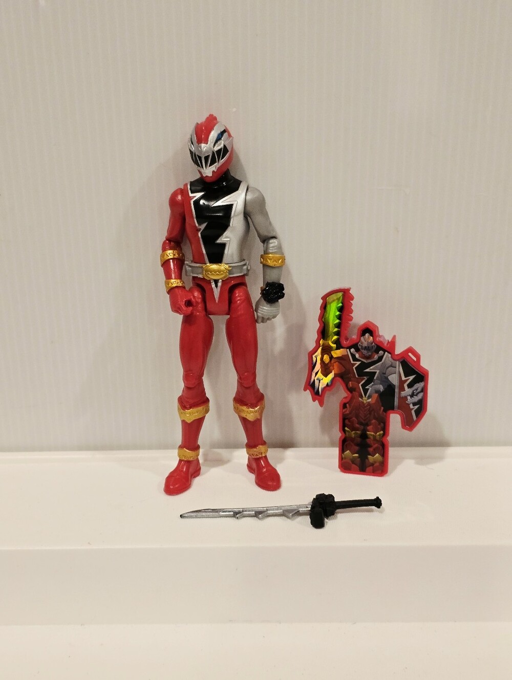 Power Rangers Dino Fury Red Ranger Action Figure